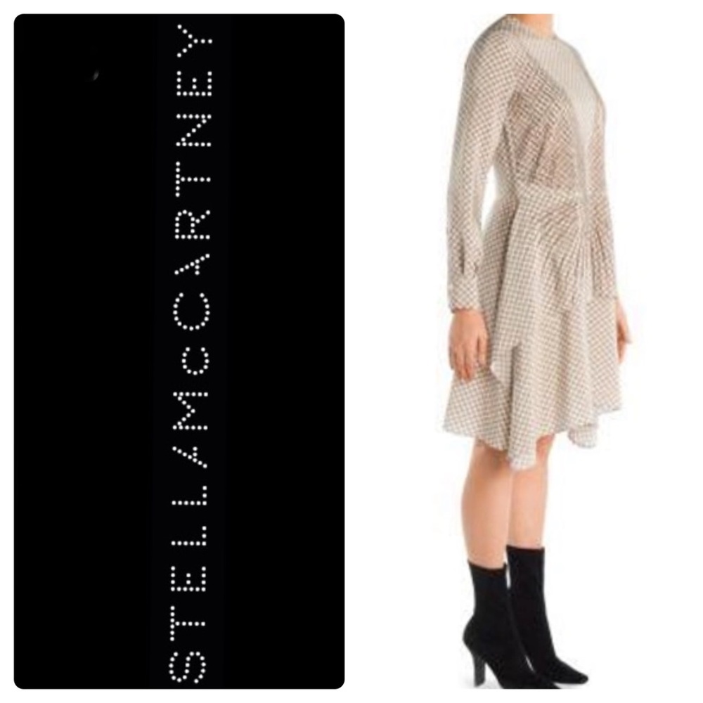 **** HOST PICK* ****STELLA McCARTNEY SILK BELLA DRESS NWOT size 38 (us 2…